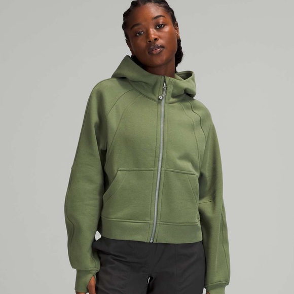Lululemon Pistachio Green Scuba Zip - Picture 1 of 4